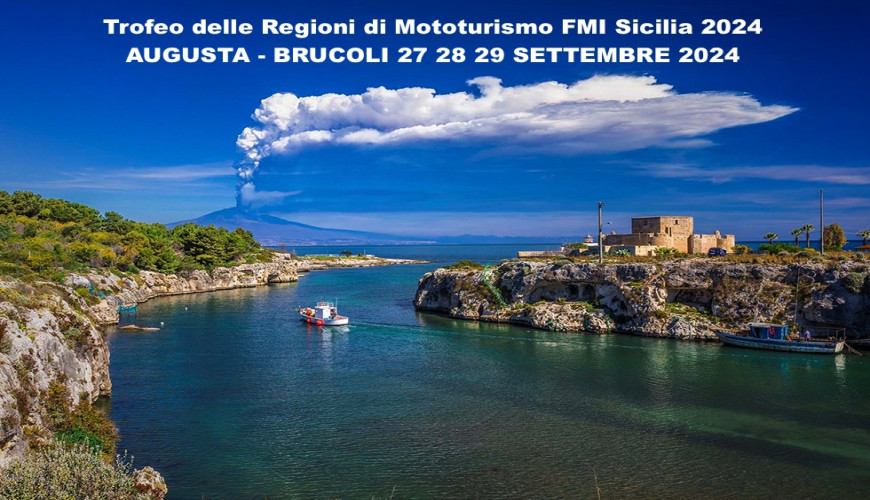 Il Trofeo delle Regioni di Mototurismo FMI Sicilia 2024