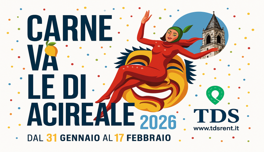 Carnevale di Acireale 2026: storia, carri e come arrivare | TDS Rent