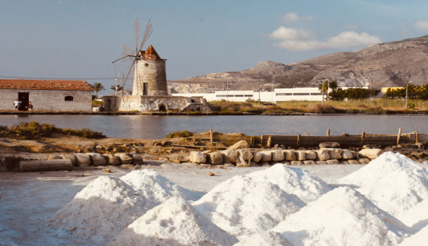 The Salt Pans of Trapani, where time is reflected in the water.