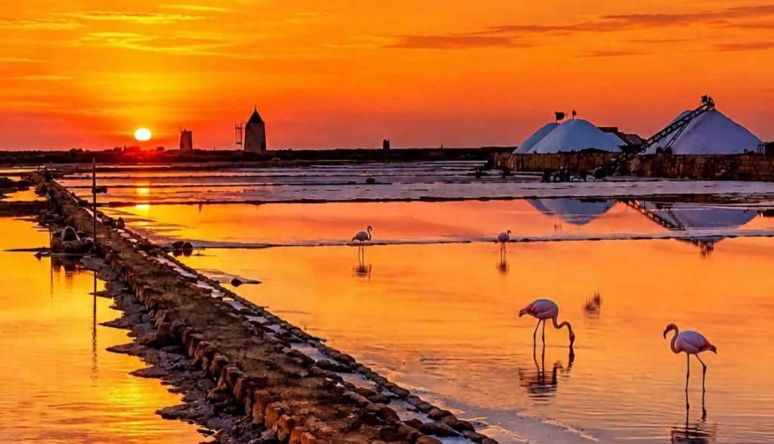 Le Saline di Trapani, dove il tempo si riflette nell’acqua