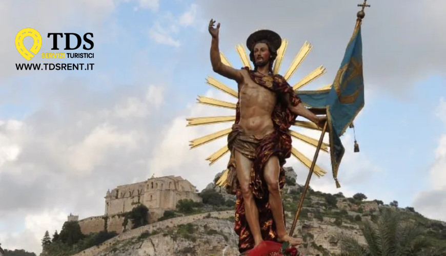 Scicli a Pasqua: L’Uomo Vivo (“Gioia”), la festa più travolgente di Sicilia