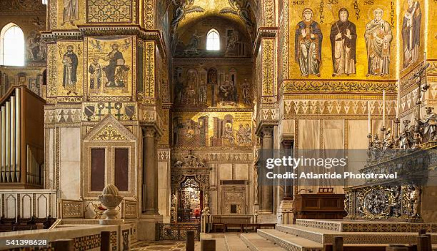 Monreale, gdzie dusza rozświetla się